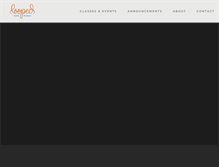 Tablet Screenshot of loopedyarnworks.com